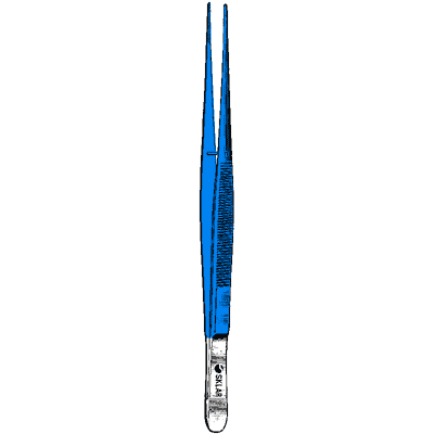 Sklar Blue Potts-Smith Forceps 7" - 91-5411