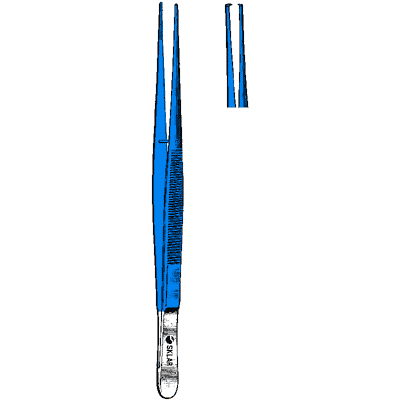Sklar Blue Potts-Smith Forceps 8 1-4" - 91-5413