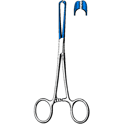 Sklar Blue Allis Tissue Forceps 9 1-2" - 91-5440