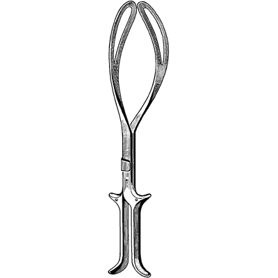 Kieland Obstetrical Forceps 15 3-4" - 92-1915