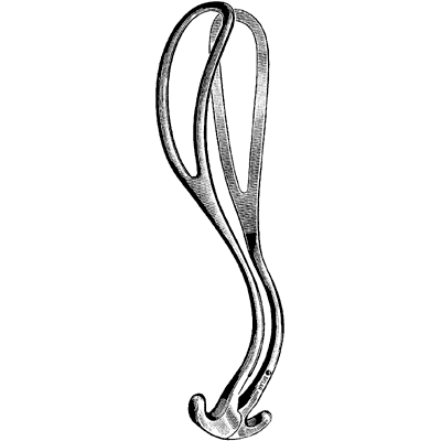 Laufe-Piper Obstetrical Forceps 12" - 92-2812