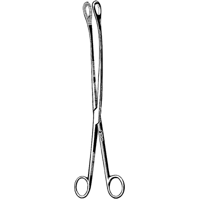 Kelly Placenta Forceps 12" - 92-5012