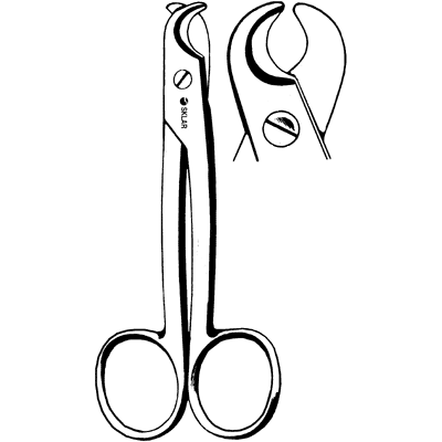 White Nail Clippers 4 1-2" - 93-1445