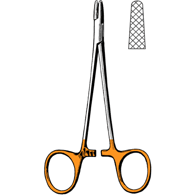 Surgi-OR TC Derf Needle Holder 4 3-4" - 95-136