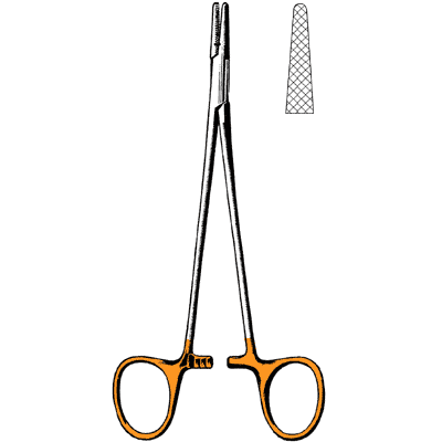 Surgi-OR TC Crile-Wood Needle Holder 8" - 95-139