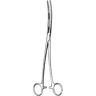 Surgi-OR Bozemann Uterine Dressing Forceps 10" - 95-374
