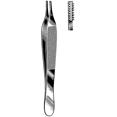 Surgi-OR Adson Brown Tissue Forceps 4 3-4" - 95-778