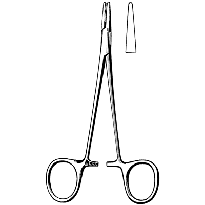 Surgi-OR Halsey Needle Holder 5" - 95-810