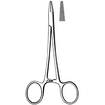 Surgi-OR Baumgartner Needle Holder 5 1-4" - 95-832
