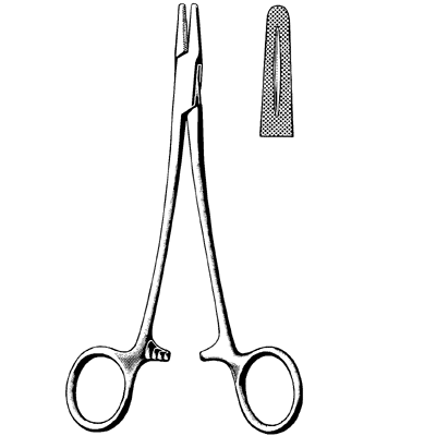 Surgi-OR Mayo-Hegar Needle Holder 8" - 95-869