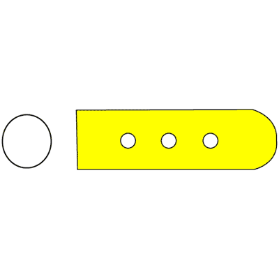 SklarTip Vented Instrument Protectors 3-16" x 1" - 96-1402