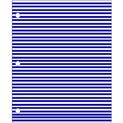 ID Sheet Tape 8 1-2" x 11" - 96-1845