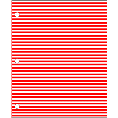 ID Sheet Tape 8 1-2" x 11" - 96-1847