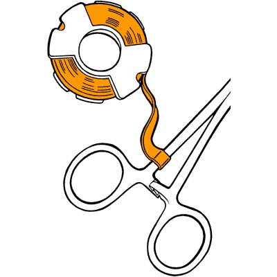 Sklar ID Roll Tape Orange - 96-1866