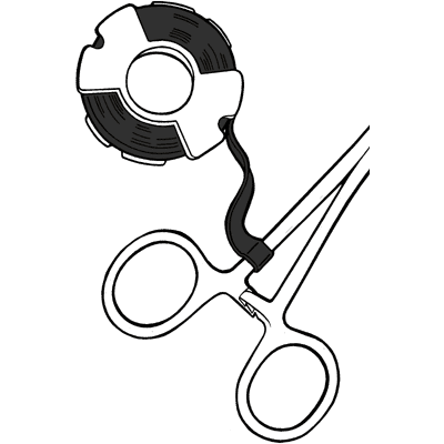 Sklar ID Roll Tape Black - 96-1868