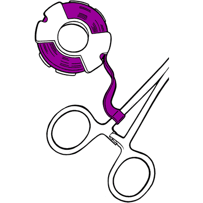 Sklar ID Roll Tape Purple - 96-1870