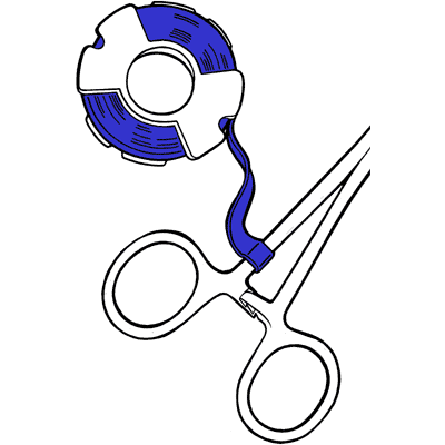 Sklar ID Roll Tape Blue - 96-1872