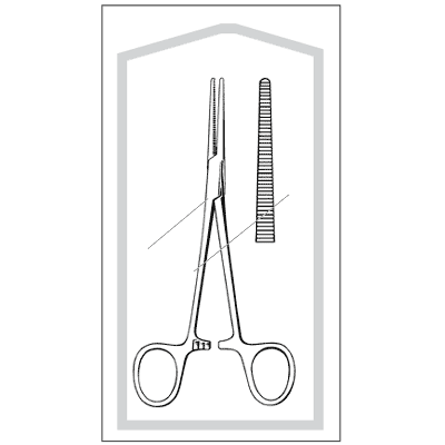 Econo Sterile Crile Forceps 5 1-2" - 96-2551