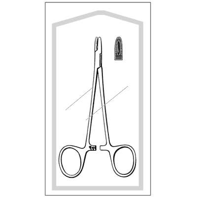 Econo Sterile Derf Needle Holder 4 3-4" - 96-2583
