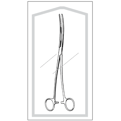 Econo Sterile Bozeman Forceps 10 1-4" - 96-2620