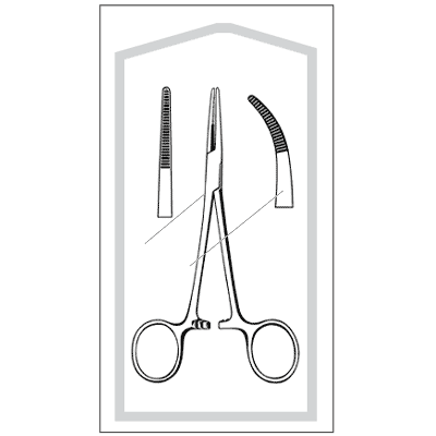 Econo Sterile Kelly Forceps 5 1-2" - 96-2652