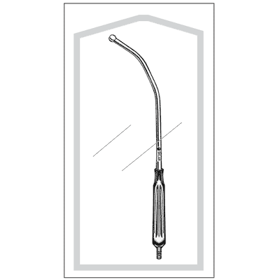 Econo Sterile Yankauer Suction Tube Sterile. Non-Vented. - 96-4175