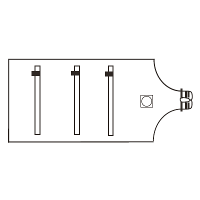 Laser Drapes 20" x 64" - 96-5165