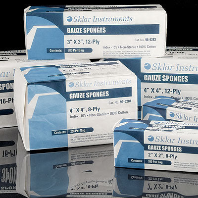 Gauze Sponges - Woven 2" x 2" - 96-5281