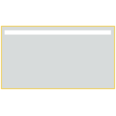 Utility Drapes With Tape 15" x 26" - 96-5405