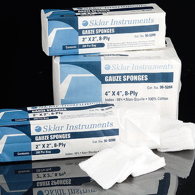 Gauze Sponges - Non-Woven 3" x 3" - 96-5629