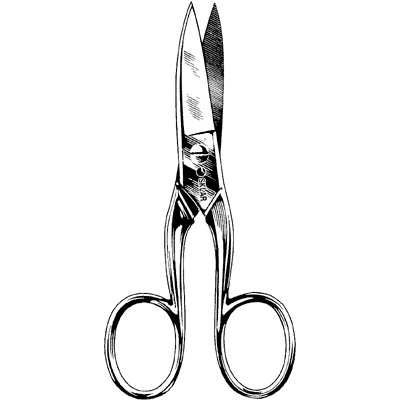 Sklar Finger Nail Scissors 3 1-2" - 97-1235