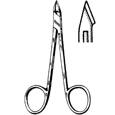 Tissue Nipper 4" - 97-1238
