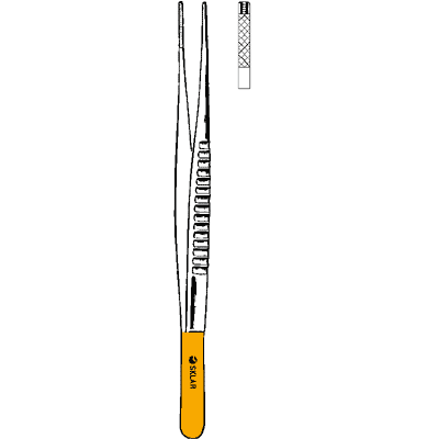 TC DeBakey Atraumatic Forceps 8" - 97-1541