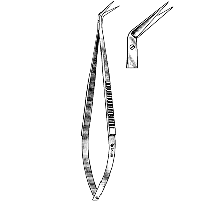 Spring Handle Vascular Scissors 7" - 98-1076