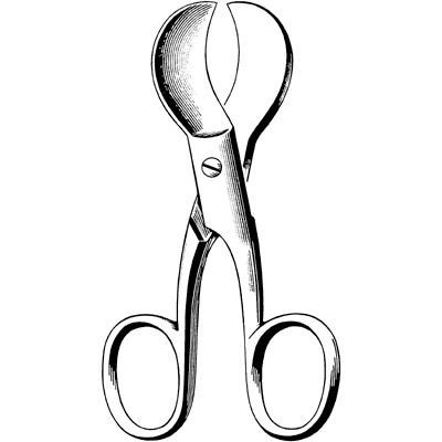Merit Umbilical Scissors 4" - 98-367