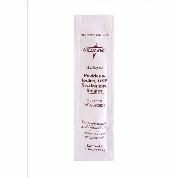 Swabstick Povidone-Iodine Singles