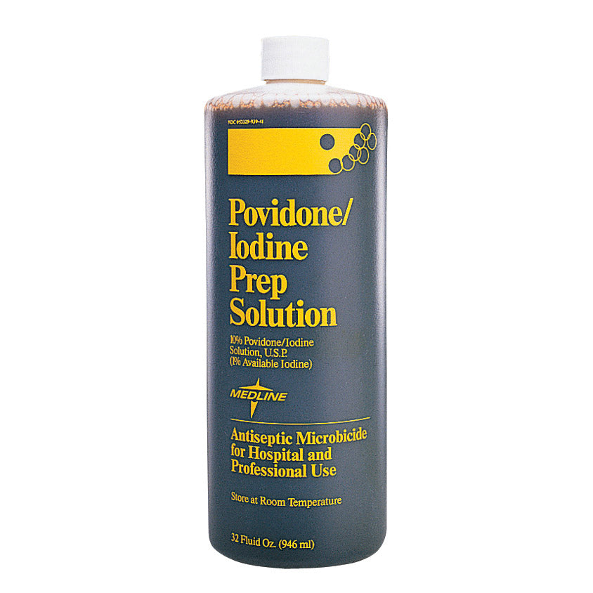 Solution Scrub Povidone Iodine 16Oz Bottle