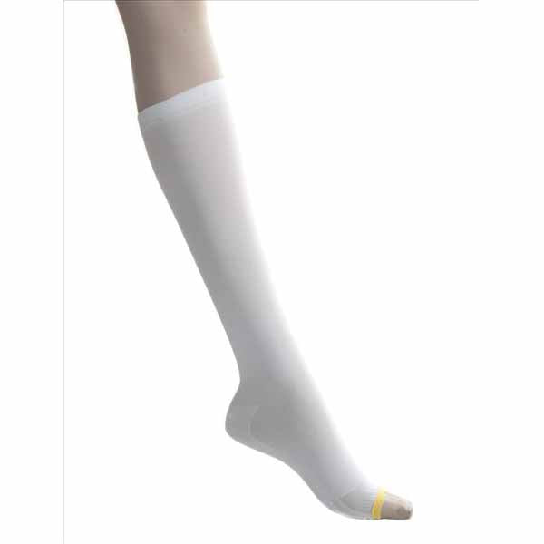 Medline EMS Thigh Length Anti-Embolism Stockings, White, Large