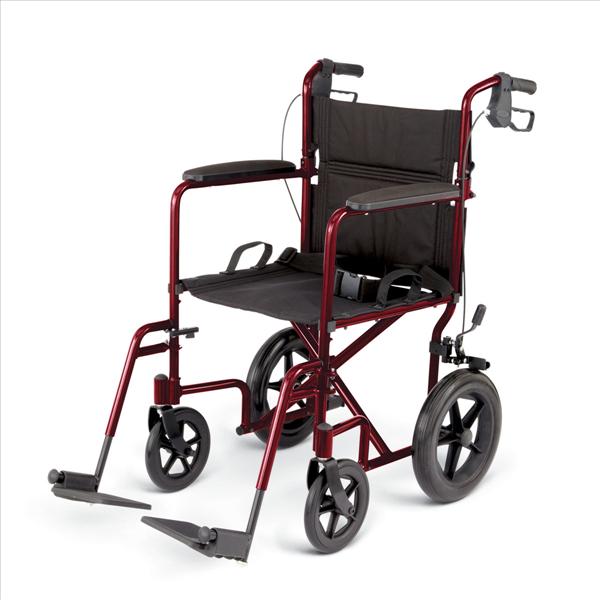 Aluminum Transport Chair with 12" Wheels