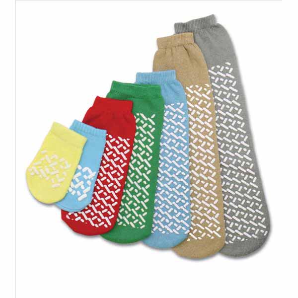 Medline Single-Tread Slippers, Gray (MDT211218XXLI)