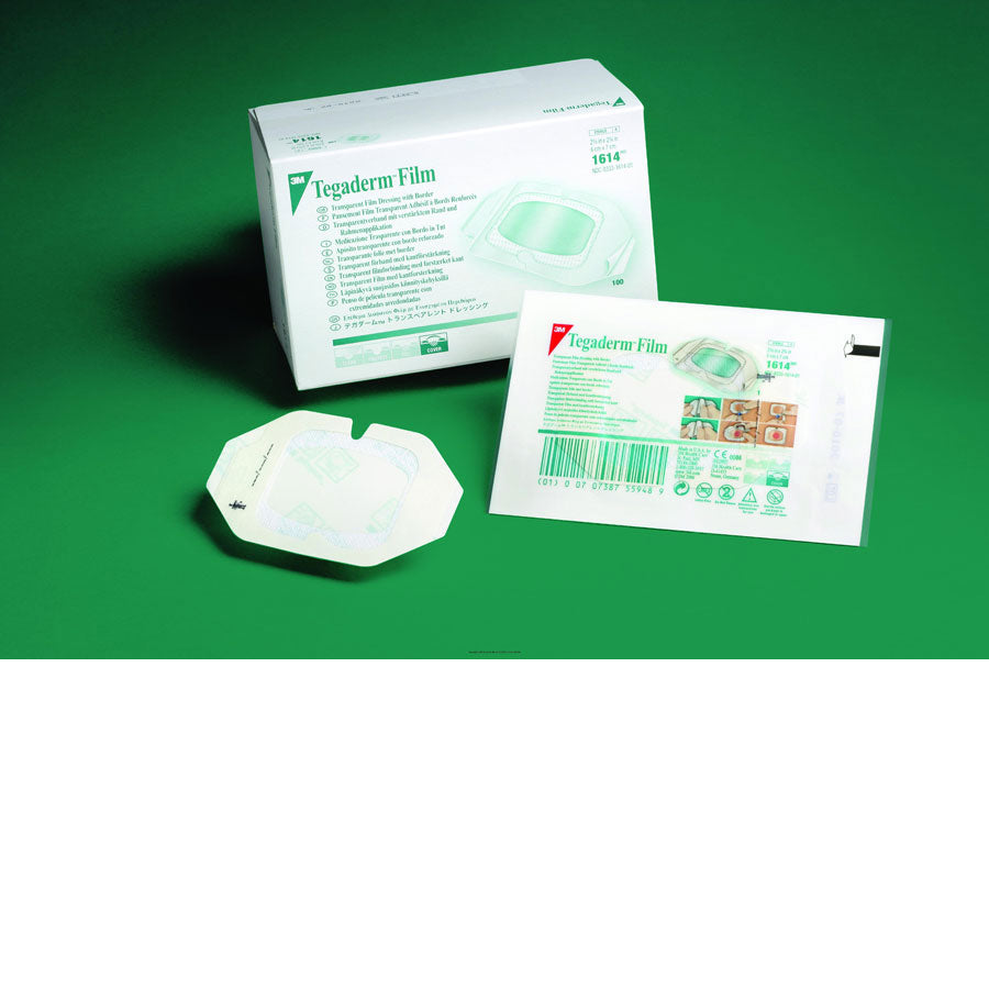 3M™ Tegaderm™ Transparent Film Dressing with Border (6 x 7 cm) 3M™ Tegaderm™ Transparent Film Dressing with Border (6 x 7 cm)