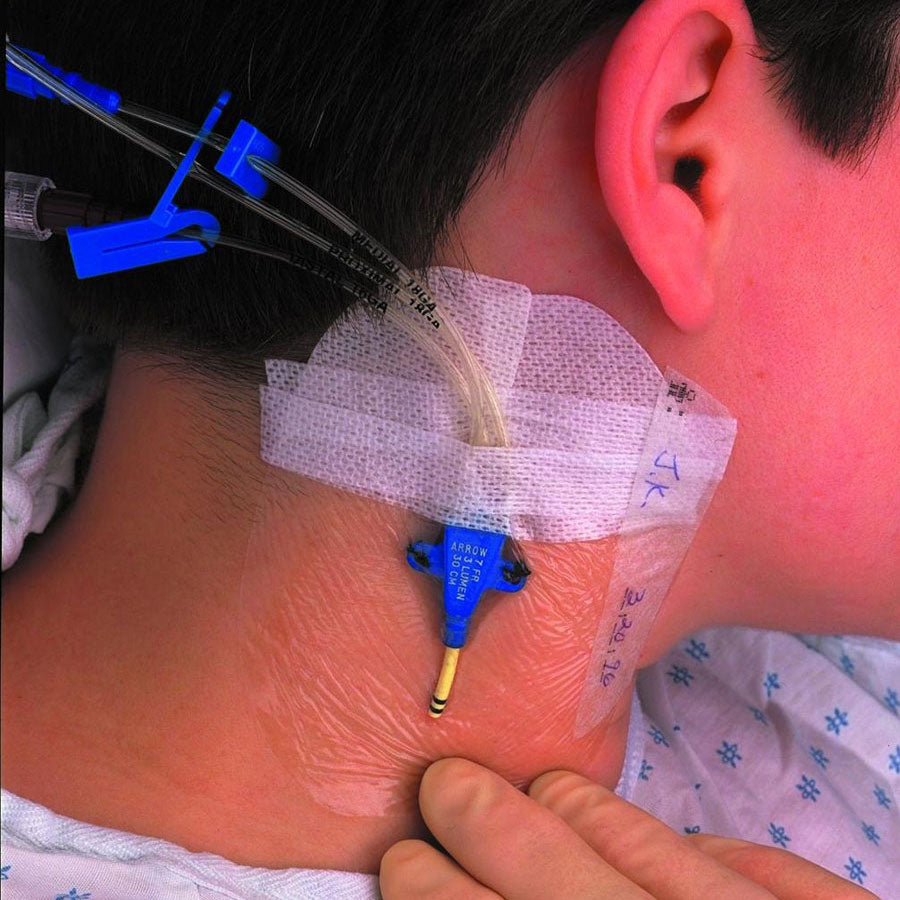 IV Dressing 3M™ Tegaderm™ 8.5 X 10-1-2 cm Oval Film