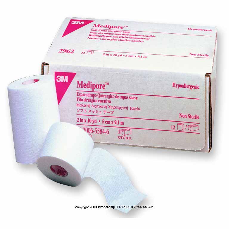 3M Micropore Surgical Tape 3 IN x 10 YD 6 Rolls/Carton #1530-3