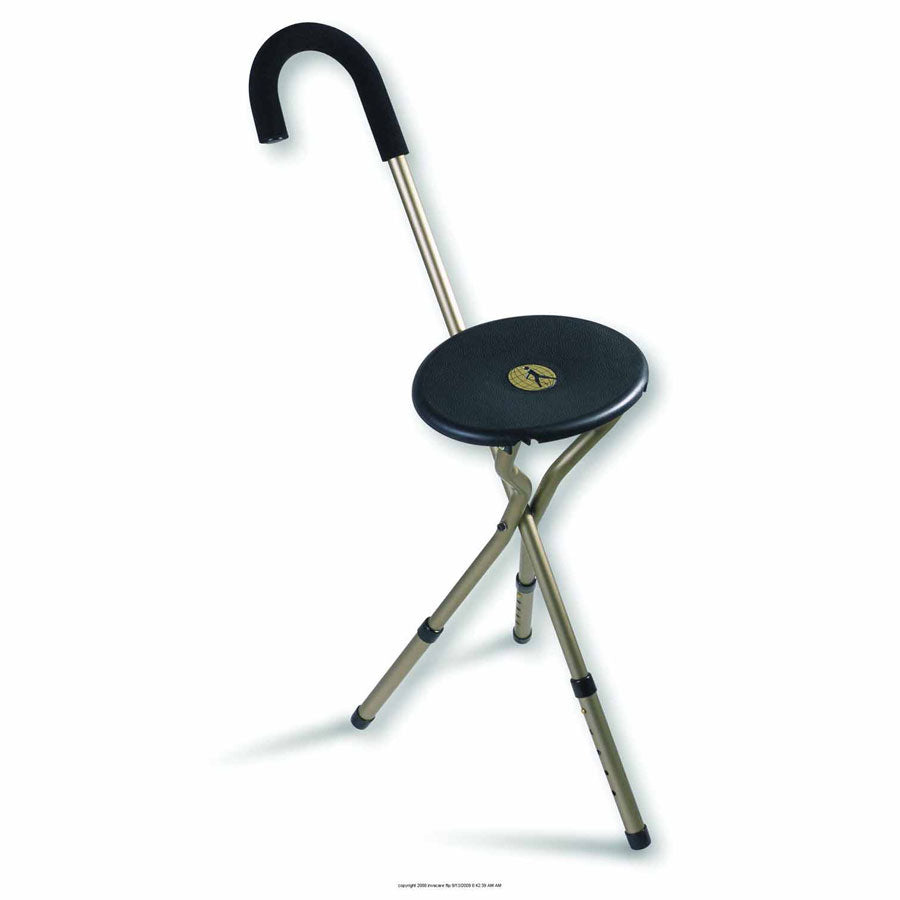 Tri-Seat Adjustable Seat Cane