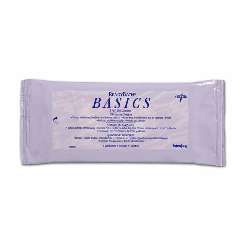 Medline ReadyBath Basic Wipes (MSC095108)