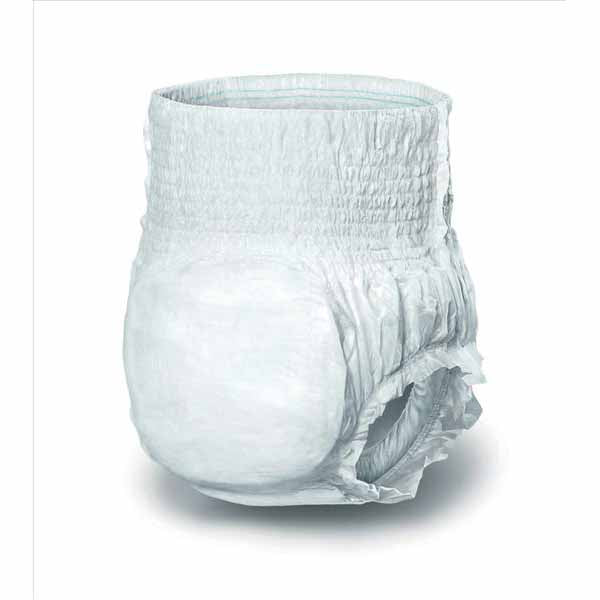 Overnight Protective Adult Underwear, White, Medium (MSC53005)