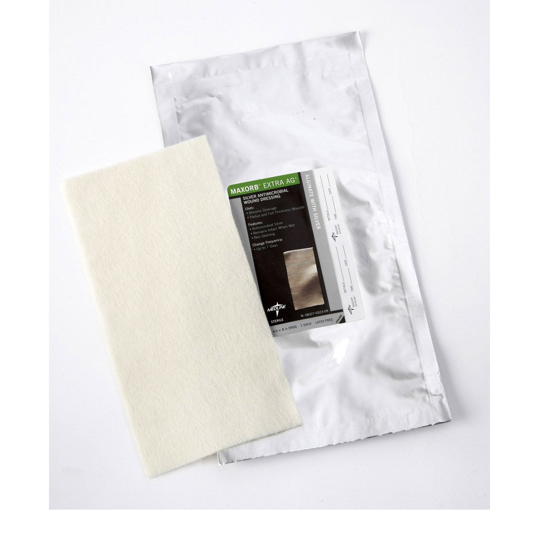 Dressing Maxorb Extra Ag Silver Alginate 4X 8
