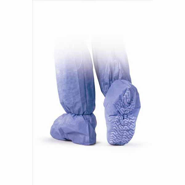 Medline Non-Skid Multi-Layer Boot Covers, Blue, X-Large (NON27143XL)