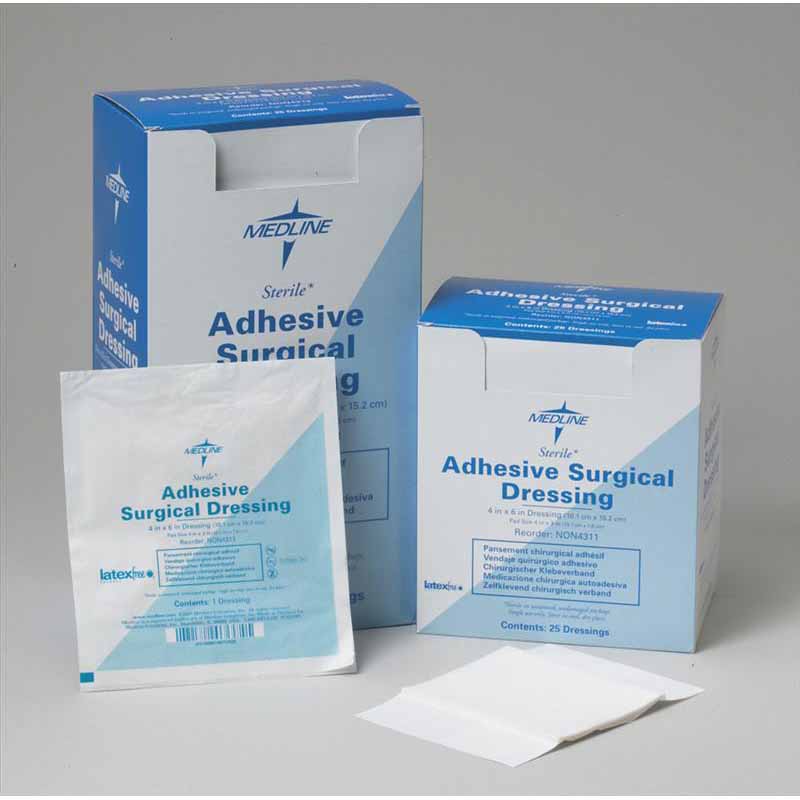 Medline Sterile Surgical Adhesive Dressings (NON4313)