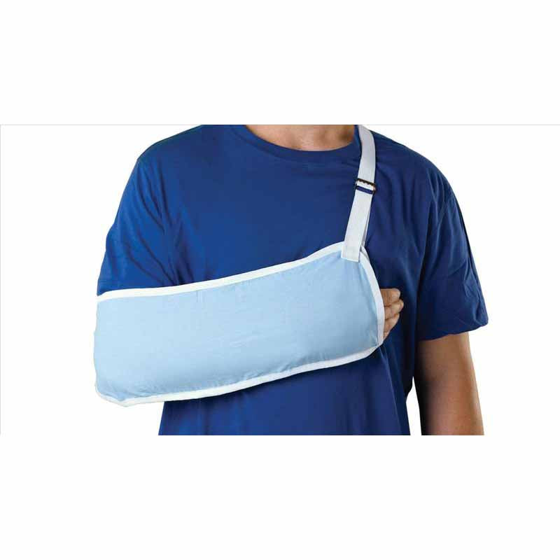 Medline Standard Arm Slings, Light Blue, X-Large (ORT11100XL)
